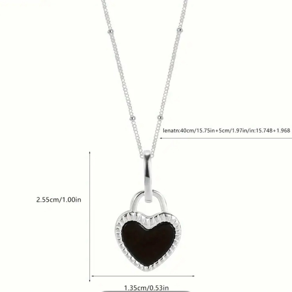 NWT Luxurious S925 Sterling Silver Double-Sided Agate Shell - Picture 3 of 4